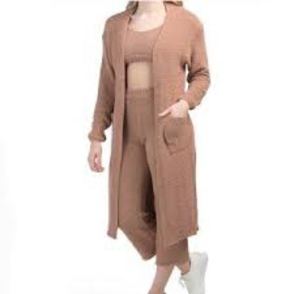 Morrisday The Label Brown Kimmy Robe Pants - Picture 3 of 6